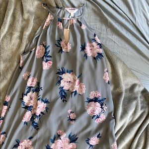 Flora shift dress